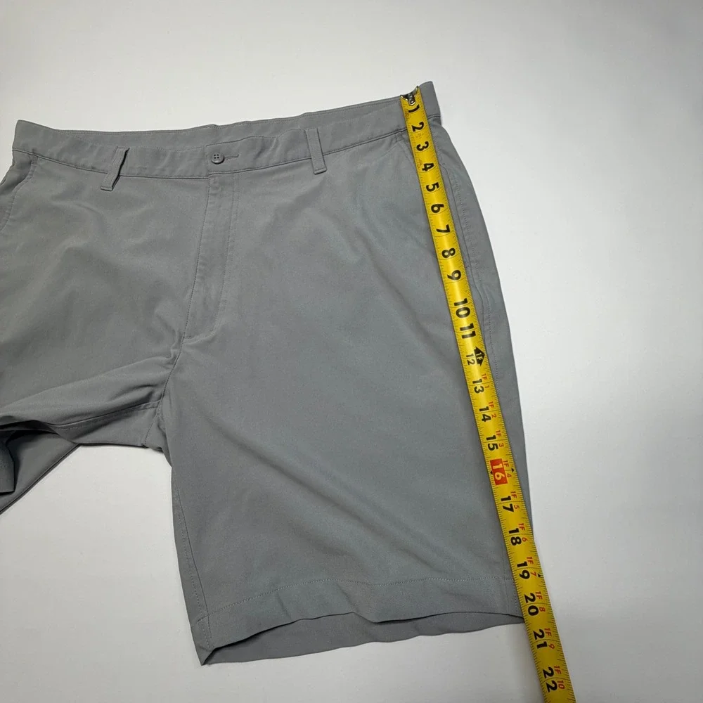 FootJoy Men's Golf Shorts Gray W40 Performance‎ Flat Front Casual
